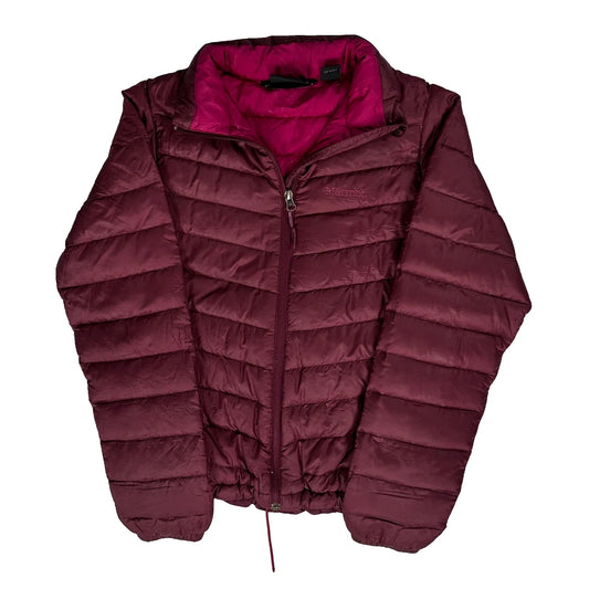 Marmot Puffer - Small Burgundy Polyester