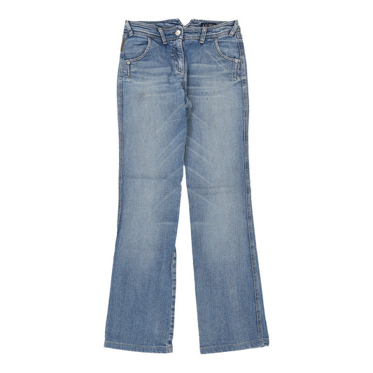 Armani Jeans - 28W UK 8 Blue Cotton