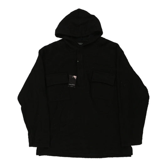 Vintage Aldo Donati Hoodie - XL Black Cotton Blend