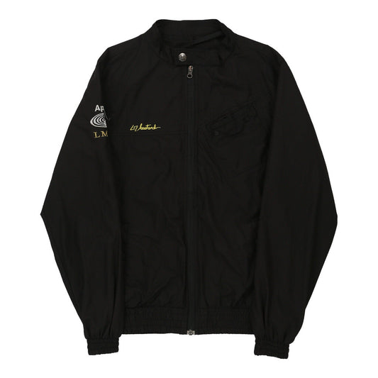 Vintage Lil Bastard Bomber Jacket - Small Black Cotton