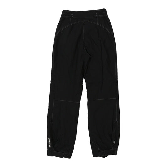 Vintage Colmar Ski Trousers - 26W UK 8 Black Polyester