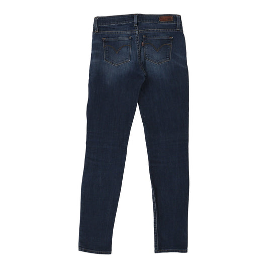 Vintage Levis Skinny Jeans - 28W UK 4 Blue Cotton