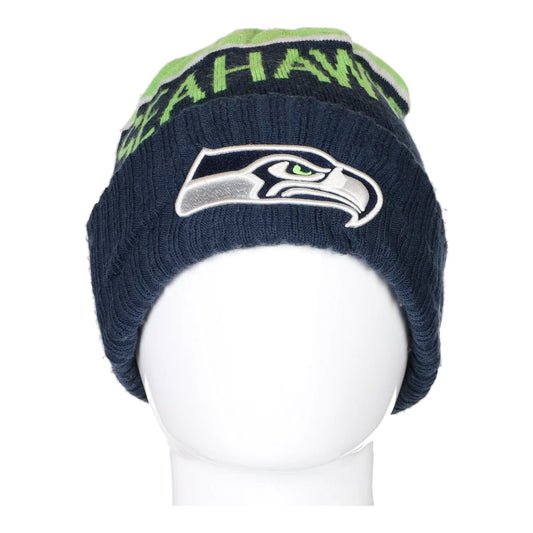 Vintage navy Seattle Seahawks New Era Beanie - mens no size