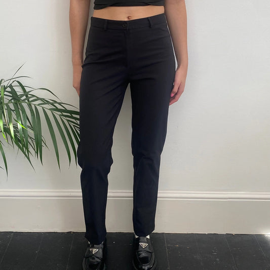 Vintage black Marithe Francois Girbaud Trousers - womens 28" waist
