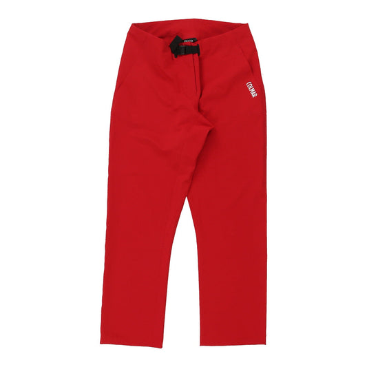 Vintage red Colmar Ski Trousers - womens small