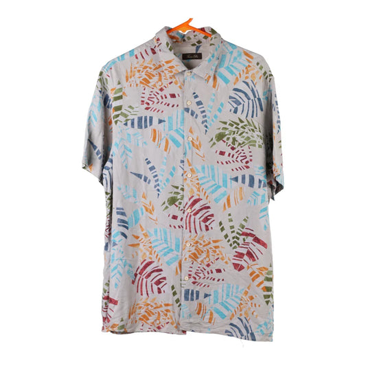 Vintage Tasso Elba Hawaiian Shirt - XL Multicoloured Viscose Blend