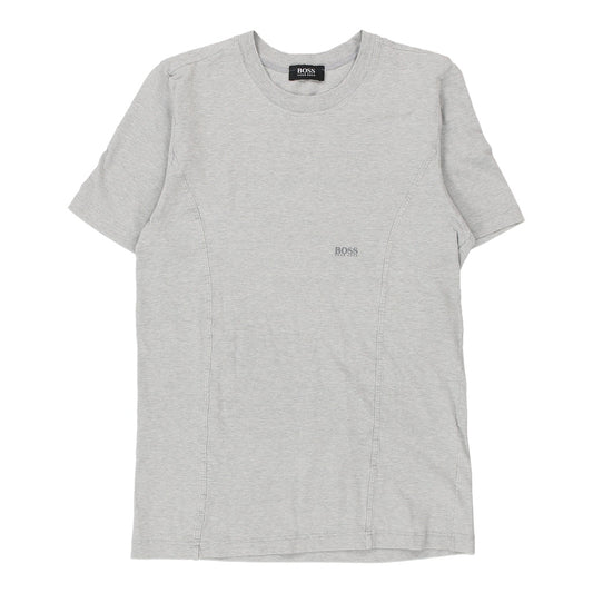 Vintage grey Hugo Boss T-Shirt - mens medium