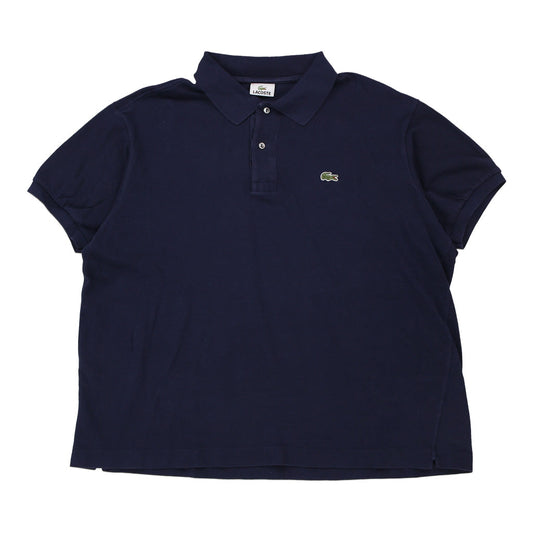 Vintage Lacoste Polo Shirt - 3XL Navy Cotton