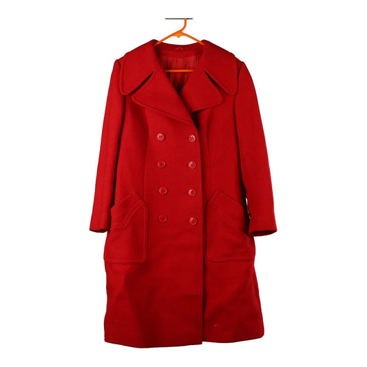 Vintage red Unbranded Coat - womens medium