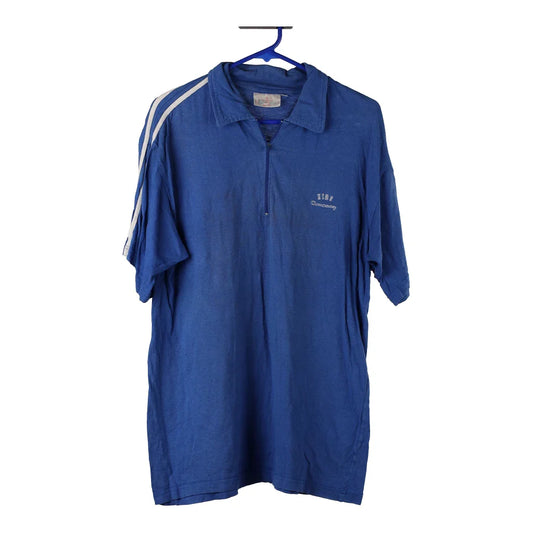 Vintage blue Unbranded Polo Shirt - mens x-large