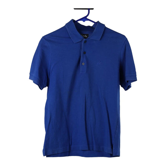 Vintage Australian Polo Shirt - Small Blue Cotton