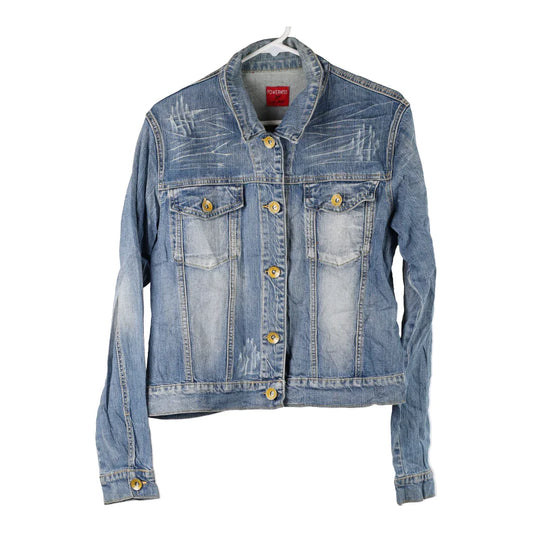 Vintage blue Power Miss Denim Jacket - womens medium