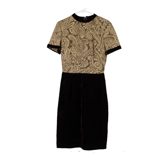 Vintage Unbranded Dress - Medium Brown Polyester Blend