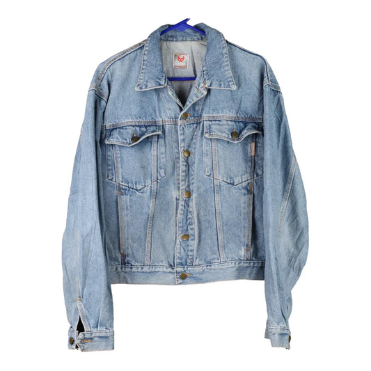Vintage Stefanel Denim Jacket - Medium Blue Cotton