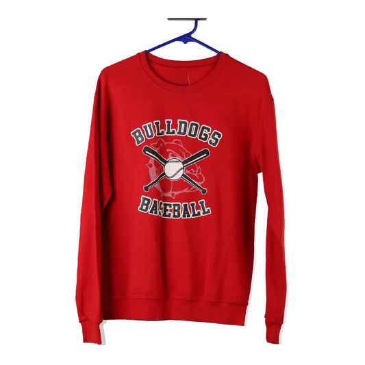 Vintage red Unbranded Sweatshirt - mens small