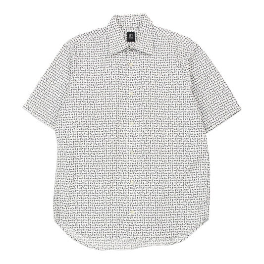 Vintage Gianfranco Ferre Short Sleeve Shirt - Medium White Cotton