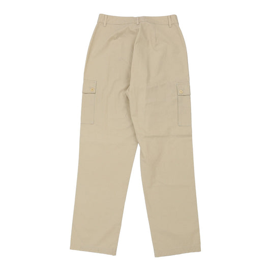 Vintage Esprit Cargo Trousers - 29W UK 12 Beige Cotton