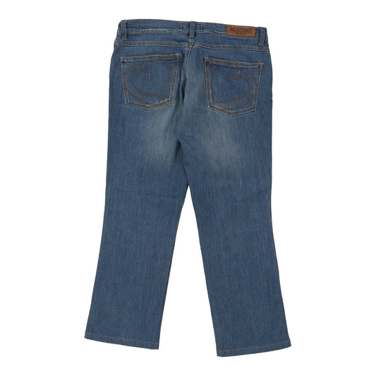 Vintage blue Moschino Jeans - womens 36" waist