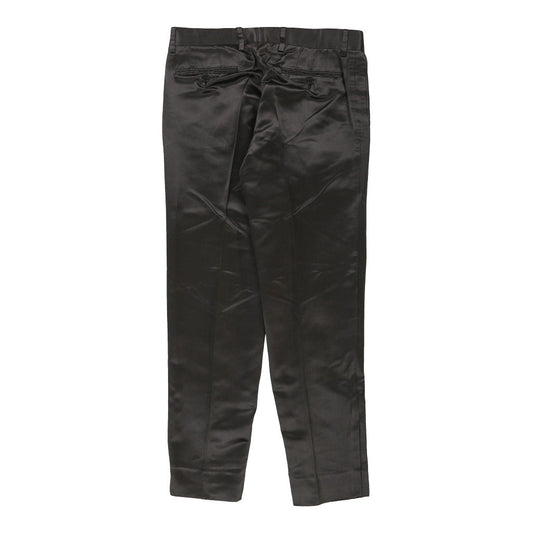 Vintage Dolce & Gabbana Trousers - 32W 31L Grey Silk