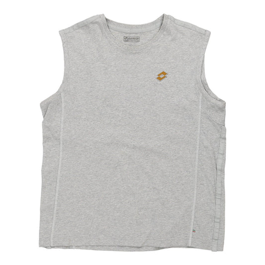 Vintage Lotto Vest - 2XL Grey Cotton