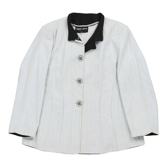 Vintage blue Giorgio Armani Jacket - womens medium