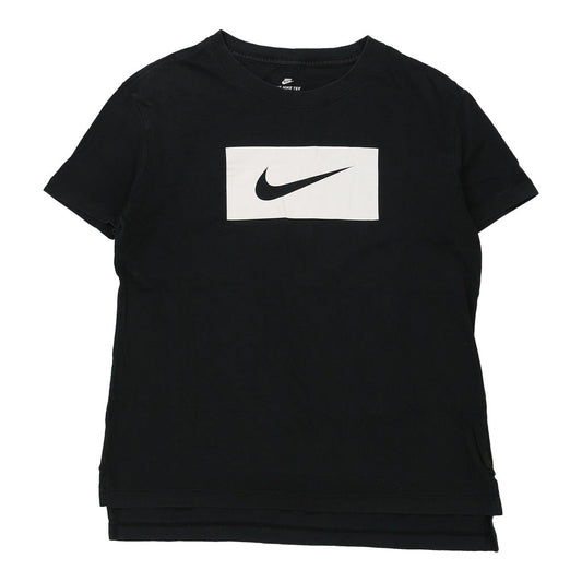 Vintage black Nike T-Shirt - mens medium