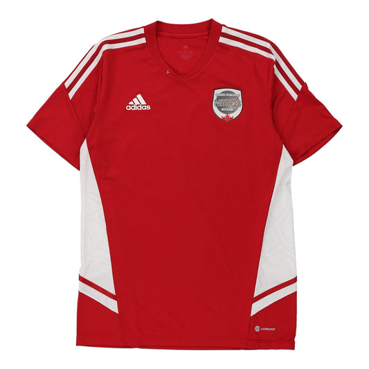 Vintage North Toronto Nitros Adidas Football Shirt - Medium Red Polyester