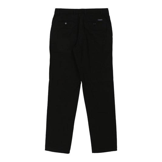 Vintage Wampum Trousers - 35W 34L Black Cotton