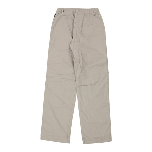 Vintage Superga Trousers - 26W UK 6 Beige Cotton Blend