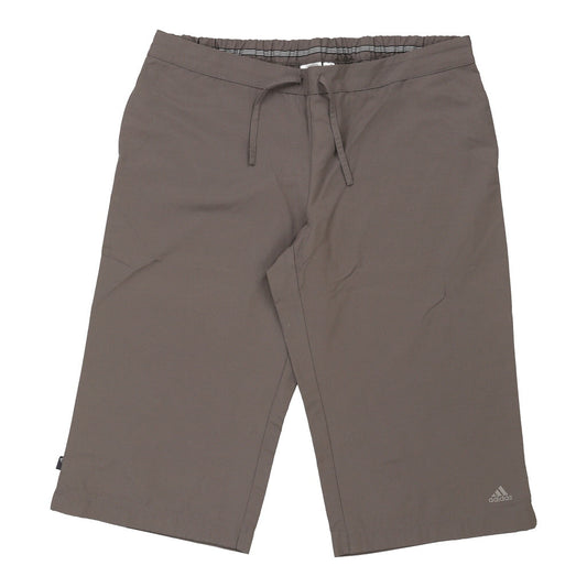 Vintage Adidas Sport Shorts - XL Grey Polyester