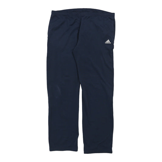 Vintage Adidas Tracksuit - Large Navy Polyester