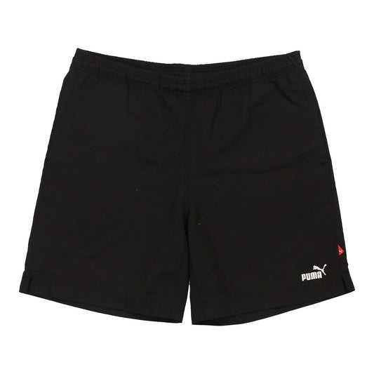 Vintage Puma Sport Shorts - Medium Black Polyester