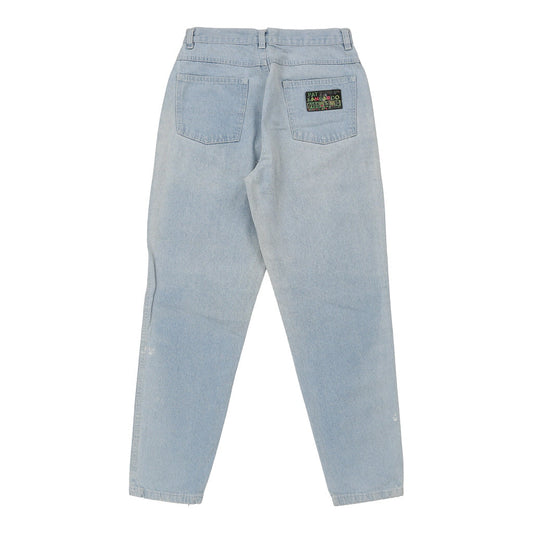 Vintage Pat Kangaroo Embroidered Jeans - 28W UK 10 Light Wash Cotton