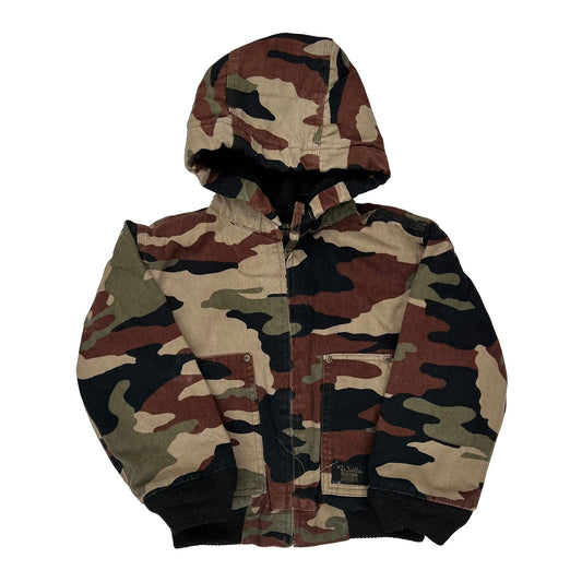 Age 6-7 Walls Camo Jacket - Small Camo Cotton