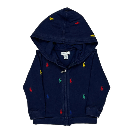 Age 24 Months Ralph Lauren Hoodie - 2XS Multicoloured Cotton