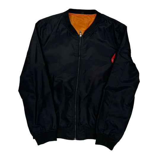 Unbranded Bomber Jacket - Small Black Nylon