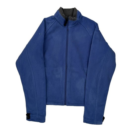 Nike Acg Fleece Jacket - Small Blue Polyester