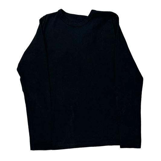 Carhartt Long Sleeve T-Shirt - Large Black Cotton