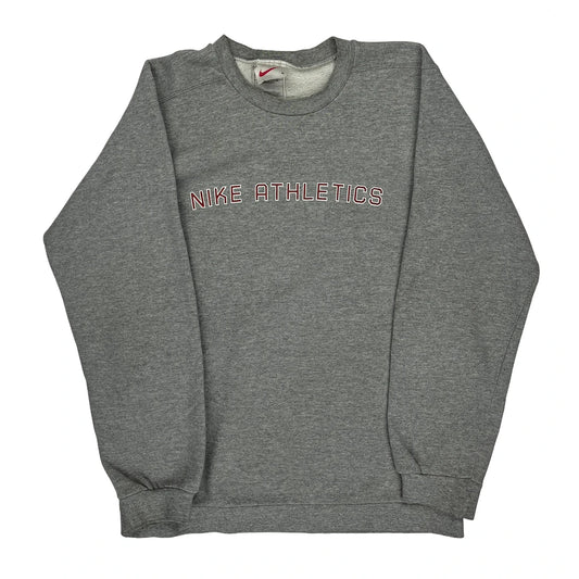 Made In USA Nike Sweatshirt - Large Grey Cotton