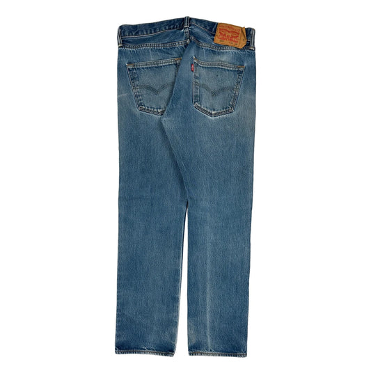 501 Levis Jeans - 32W 30L Blue Cotton